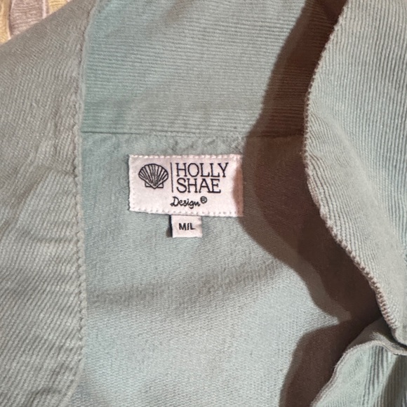 Holly Shae Catherine Elegant Light Green Button-Down Dress - Picture 2 of 6